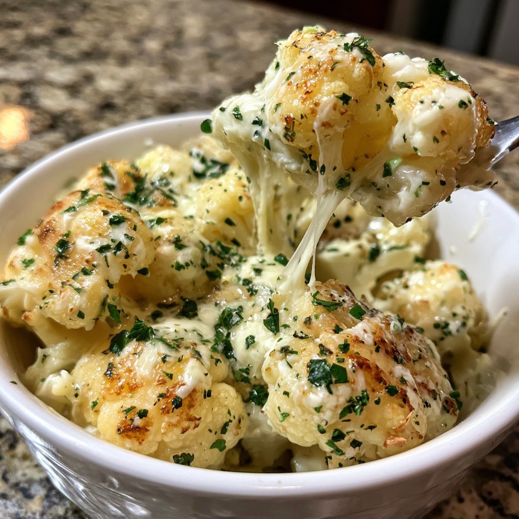 Blumenkohl mit Knoblauchbutter