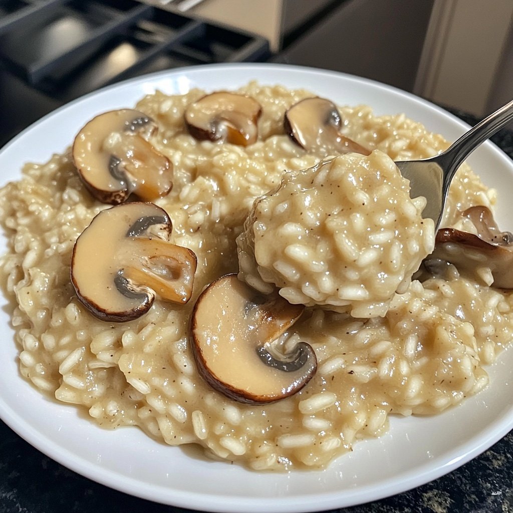 Risotto mit Champignons