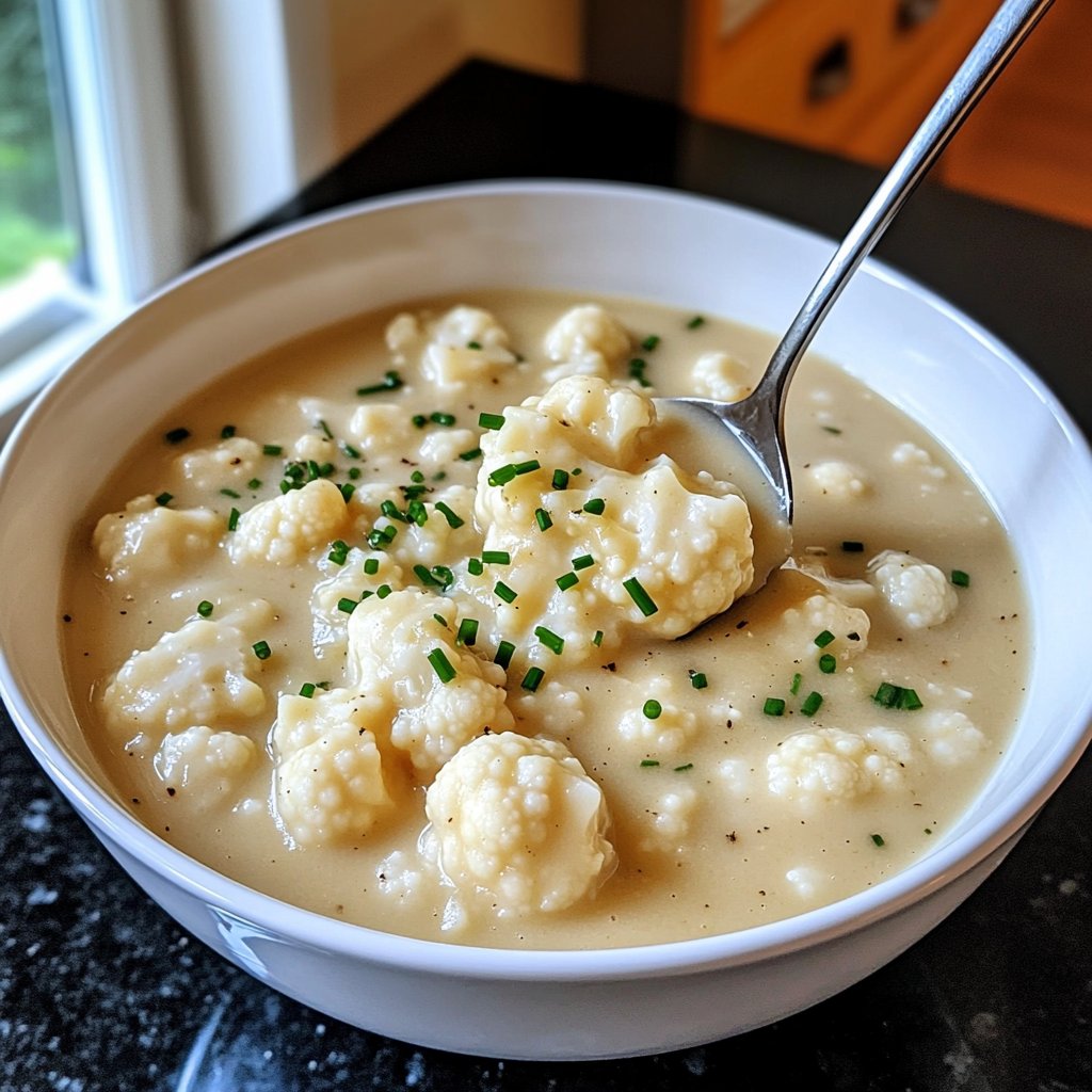 Blumenkohlsuppe einfach