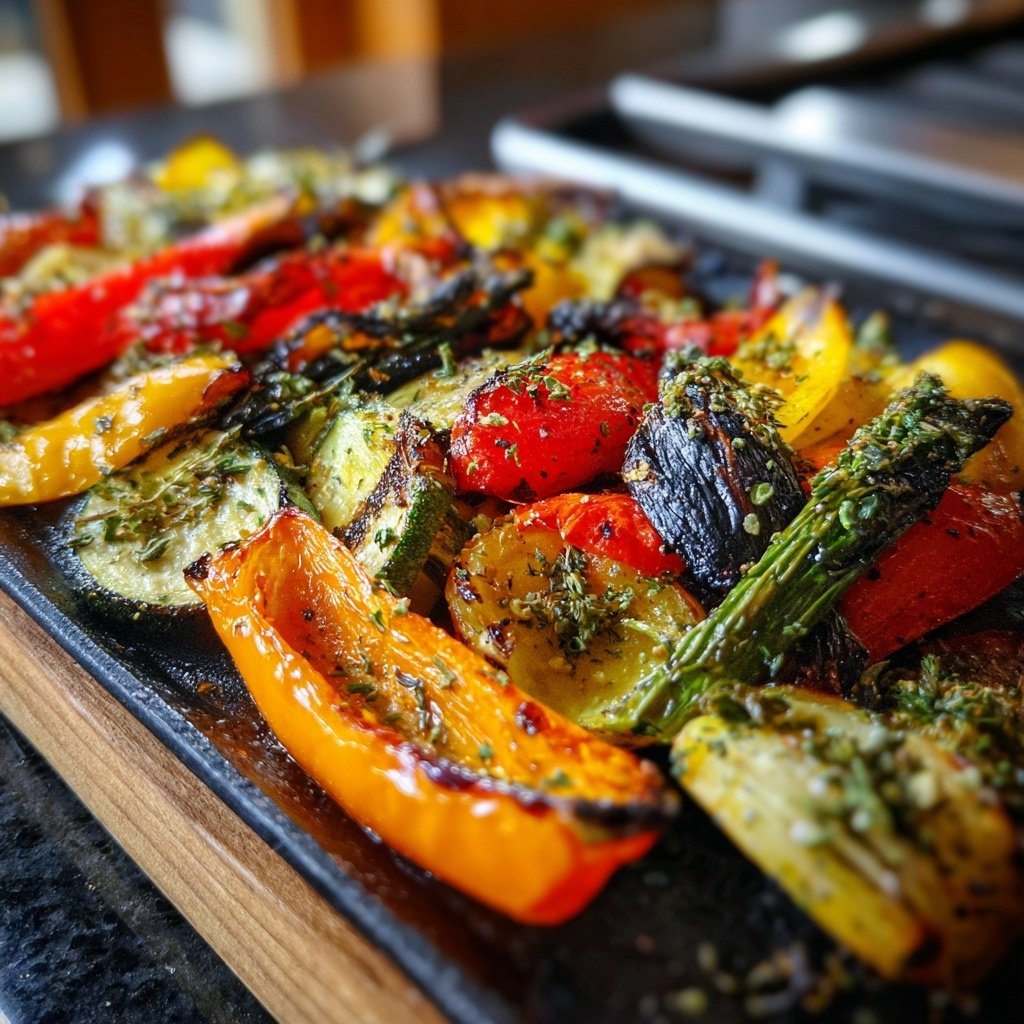 Gegrilltes Gemüse Mit Kräutern