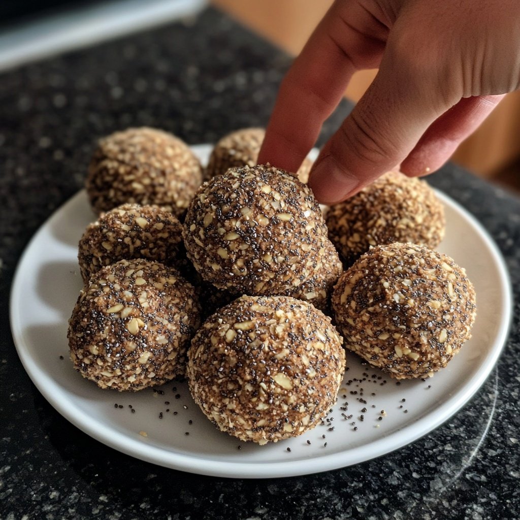 Protein Bällchen ohne Zucker