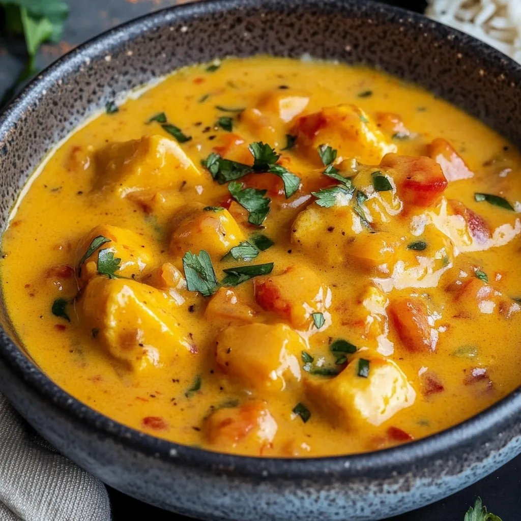 Kürbis-Curry mit Kokosmilch