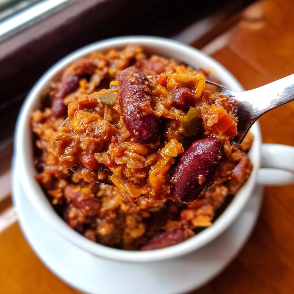 Chili sin Carne mit Linsen