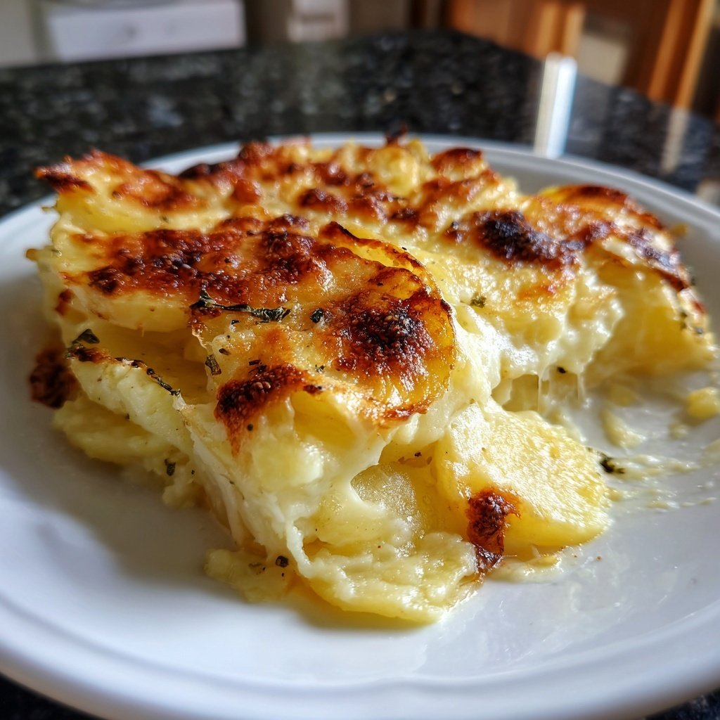 Kartoffelgratin mit Käse