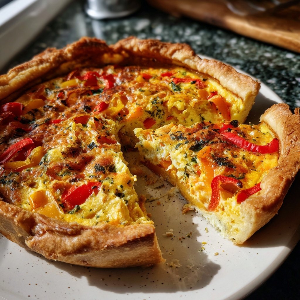 Gemüseauflauf mit Paprika