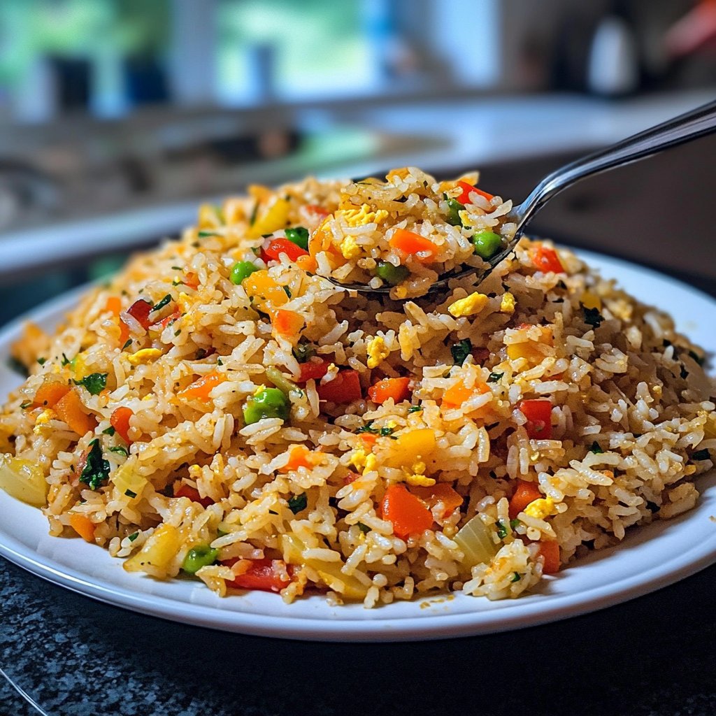 Gebratener Reis mit Ei