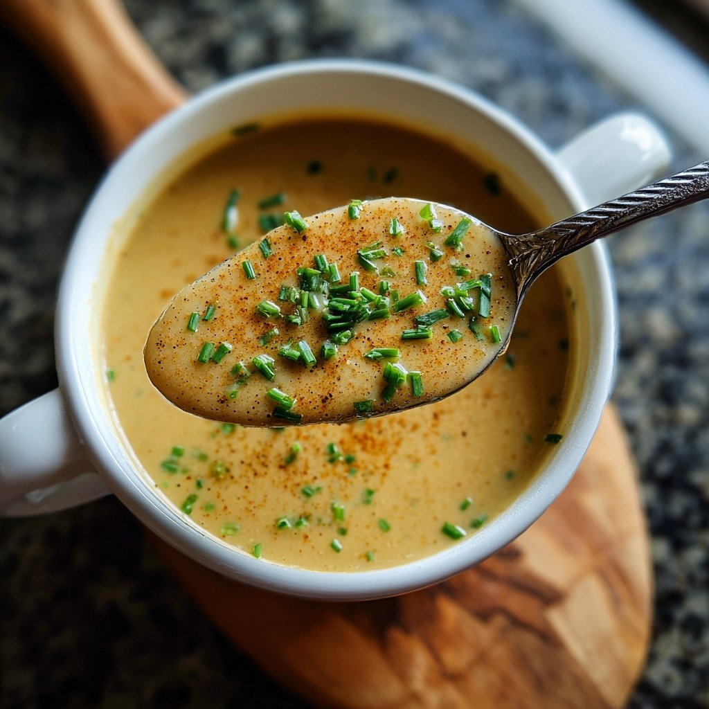 Blumenkohlsuppe mit Muskat