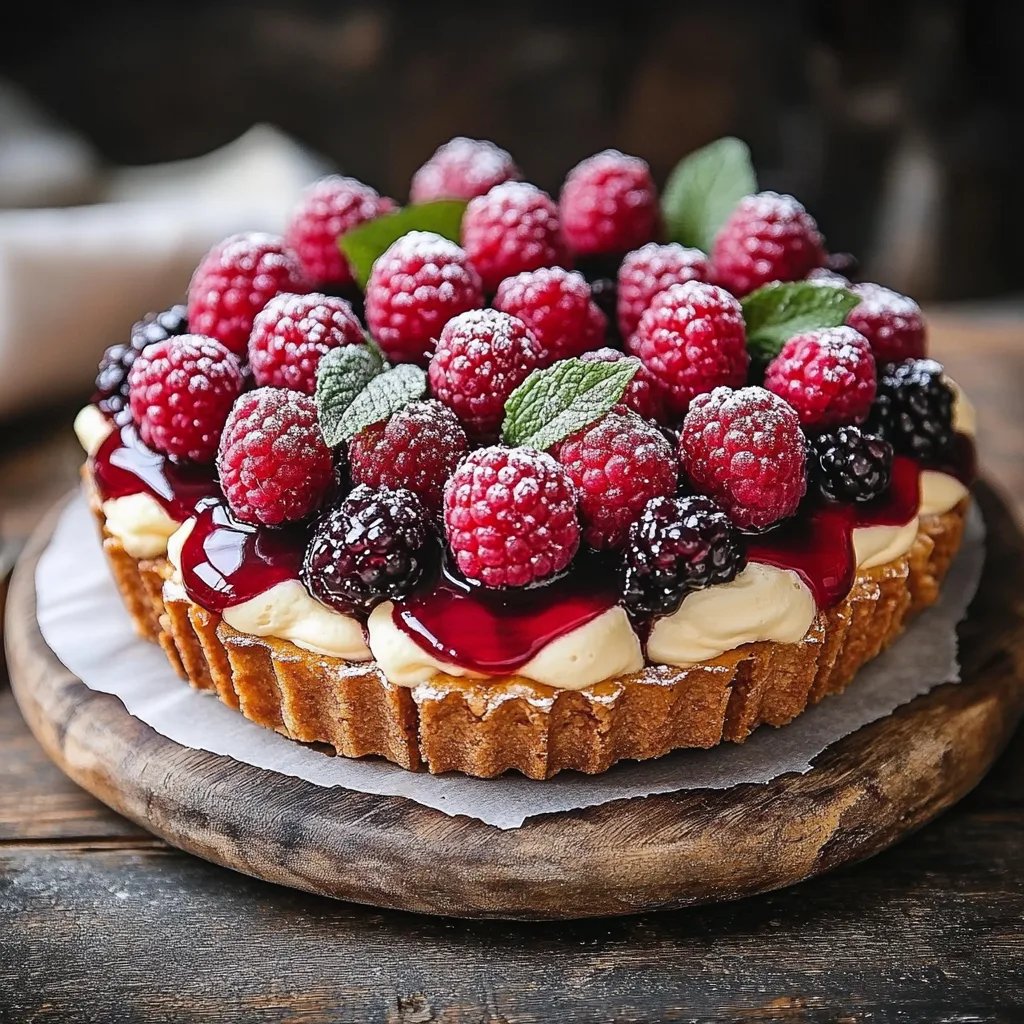 Himbeer-Vanille-Törtchen